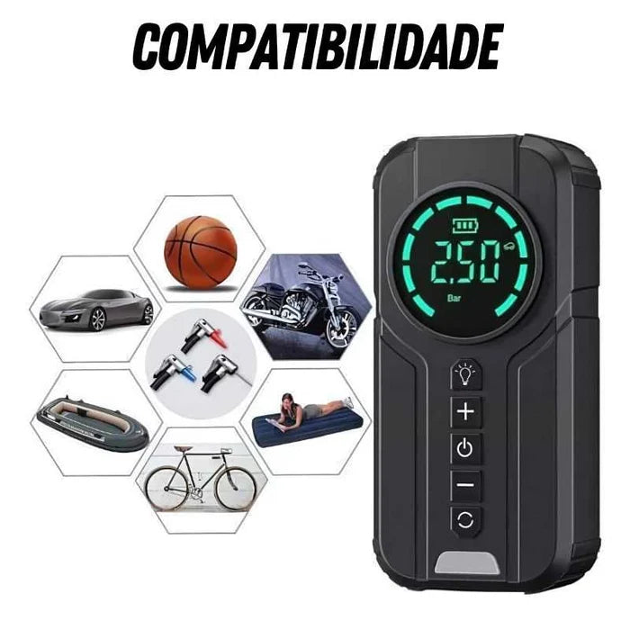 +TURBOPUMP Auxiliar de Partida 4 EM 1 + BRINDE ESPECIAL!