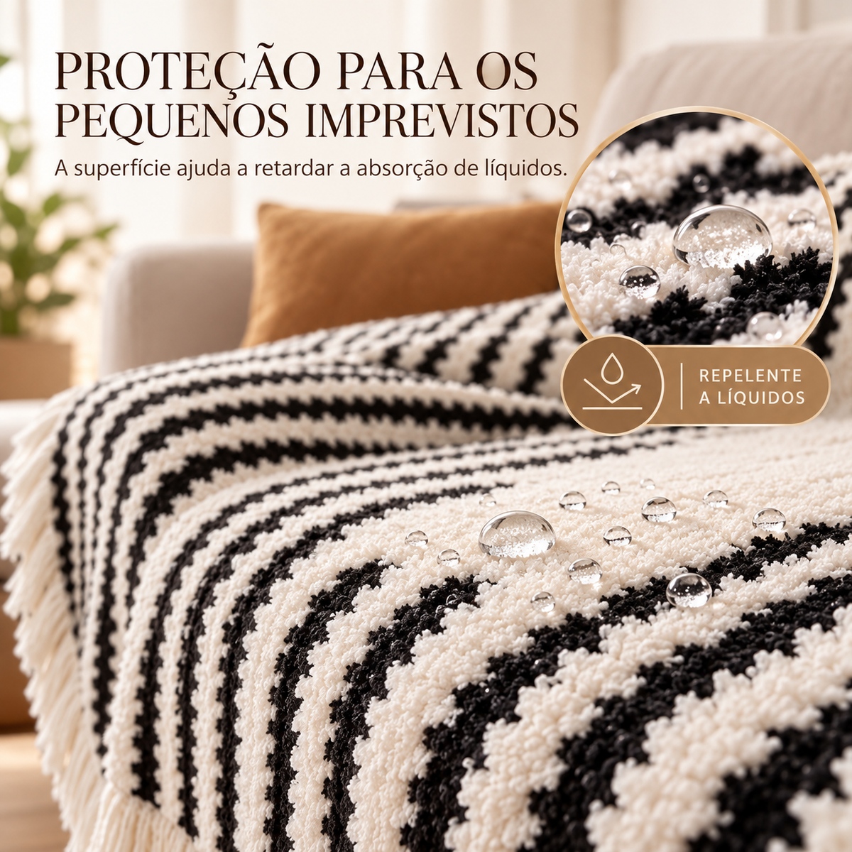 Casaro LineaGuard com superfície repelente a líquidos