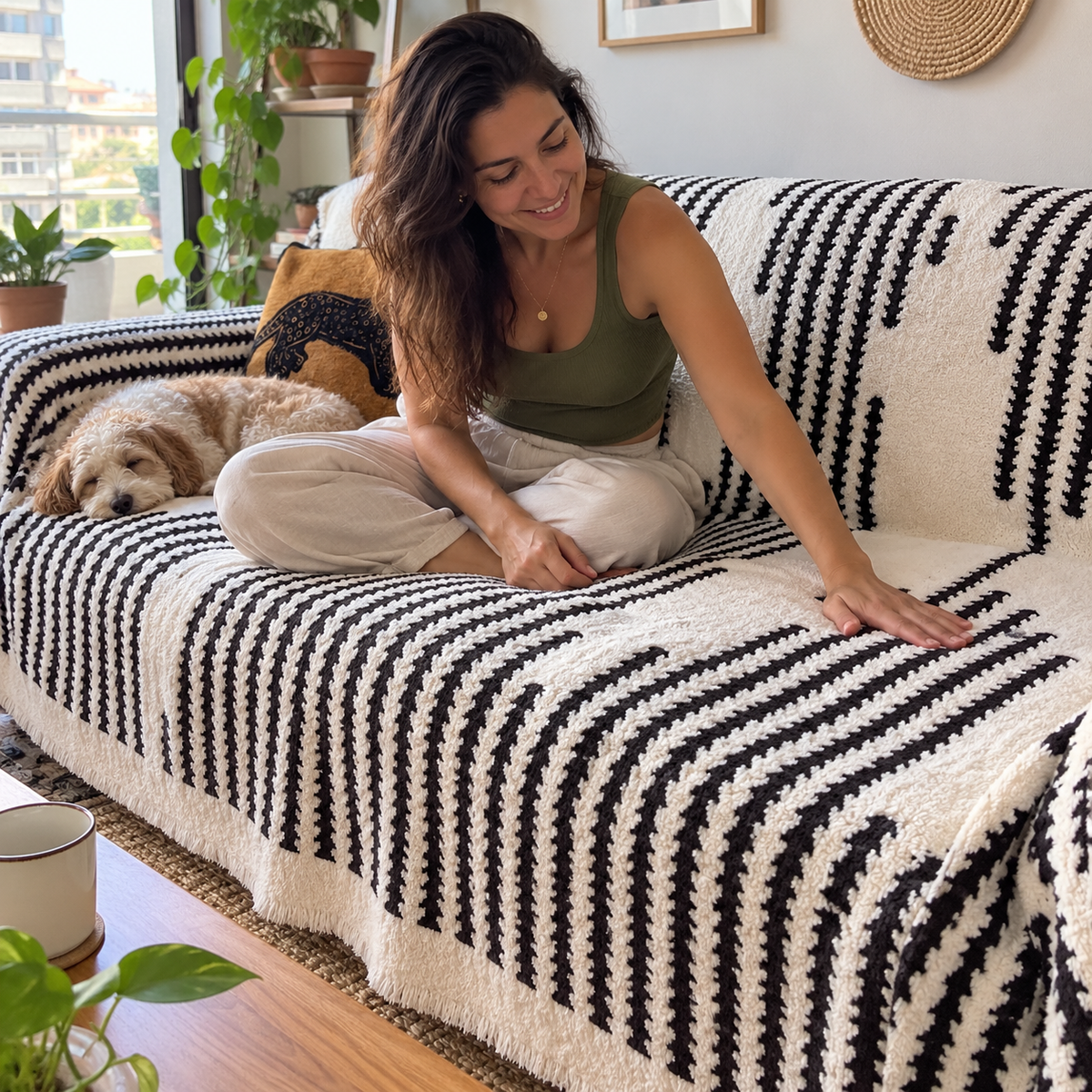 Cliente satisfeita com a capa Casaro LineaGuard off-white