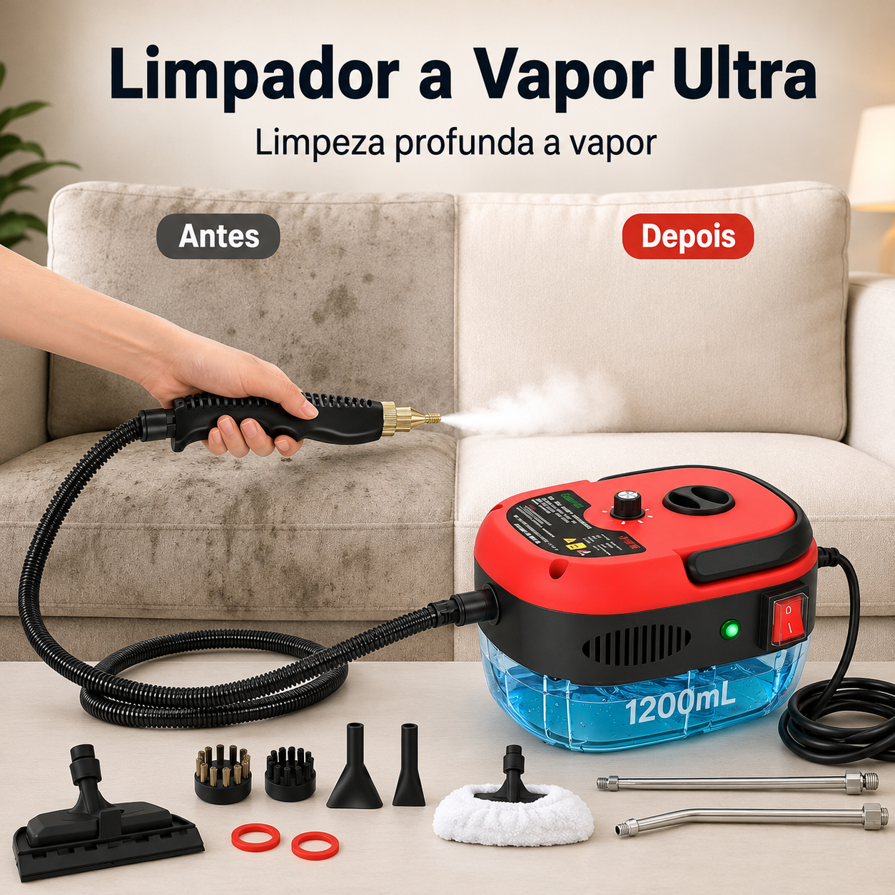Limpador a Vapor Ultra