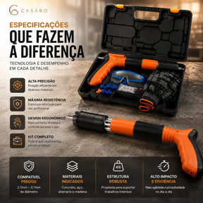 Kit Pistola de Pregos Completo Profissional - Precisão e Segurança em um único Item